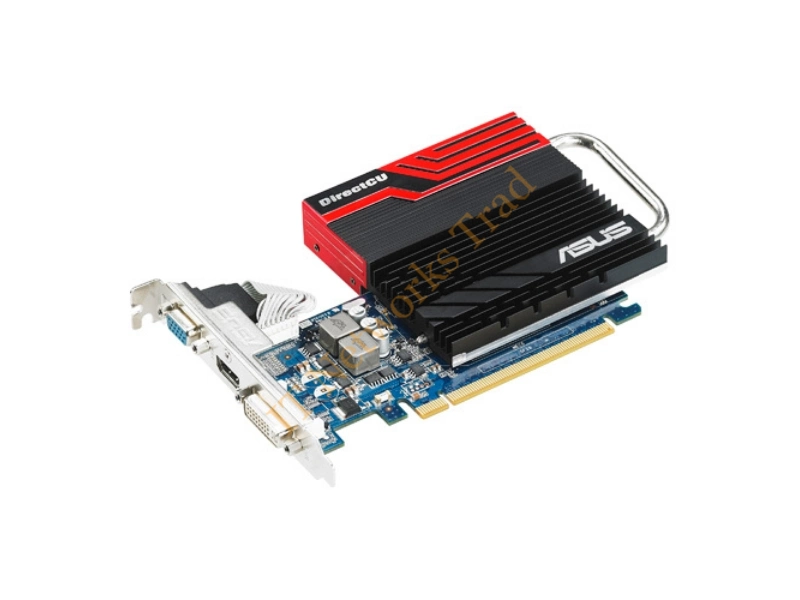 90-C1CQD0-L0UAN0BZ ASUS 1GB DDR3 PCI Express 2.0 X16 Low Profile DVI D-Sub HDMI Video Graphics Card