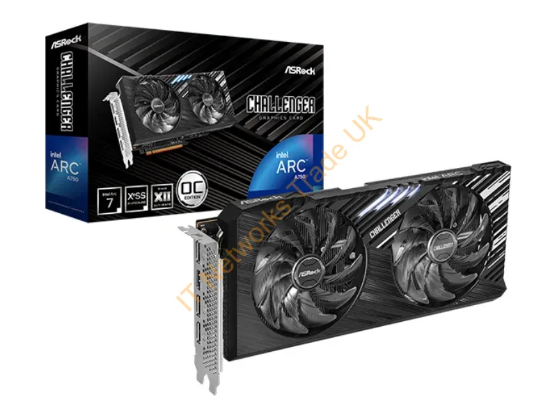 90-GA5AZZ-00UANF - VGA ASRock Intel ARC A750 8GB Challenger SE OC