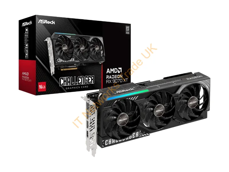 90-GA61ZZ-00UANF - VGA ASRock Radeon RX 9070 XT 16GB Challenger