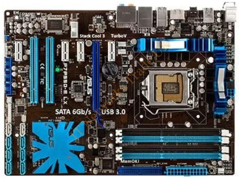 90-MIBB80-G0EAY0KZ ASUS P7P55 LX Intel P55 Chipset Socket 1156 ATX- Motherboard