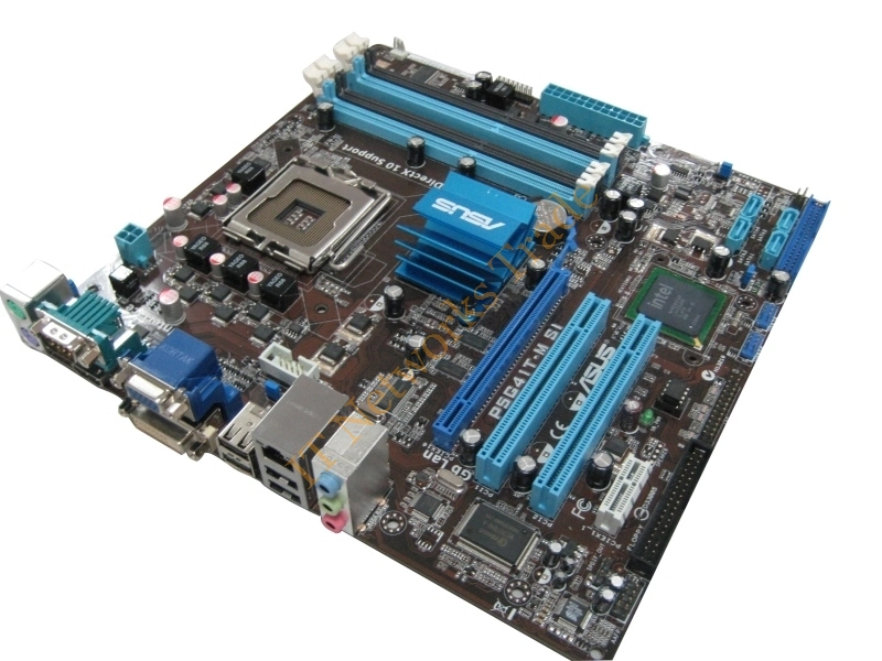 90-MIBBC1-G0ECY0KZ ASUS P5G41T-M LX LGA 775/Socket T Intel () Motherboard Desktop Motherboard