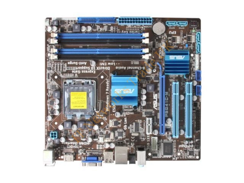 90-MIBBI1-G0ECY0KZ ASUS P5G41-M LX2 Intel G41 Chipset Socket LGA775- Motherboard