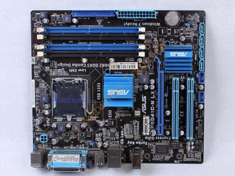 90-MIBCJ0-G0EAY0GZ ASUS ASUS P5G41C-M LX- Motherboard S775 Intel G41 mATX SATA Gigabit LA