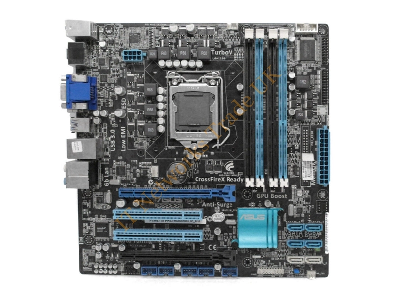 90-MIBDR0-G0EAY0GZ ASUS P8H67-M PRO  Intel Socket 1155, 4 x DIMM, Max. 32 GB, DDR3 1333/1066, CrossFireX, uATX Graphic Card Accessories