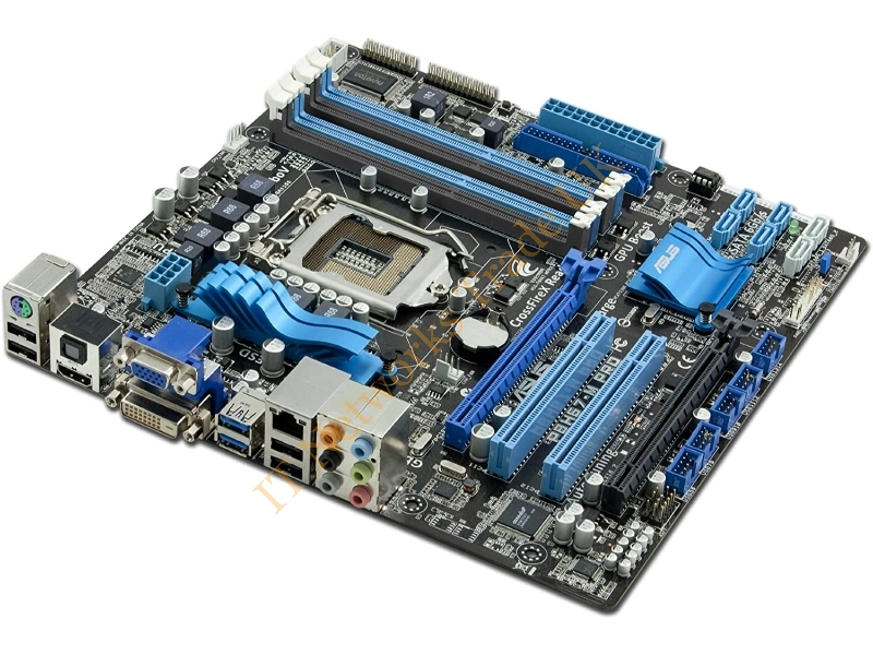 90-MIBE9A-G0EAY0DZ ASUS P8h67-M Evo Rev 3- Motherboard H67 Express Uatx Raid Gigabit