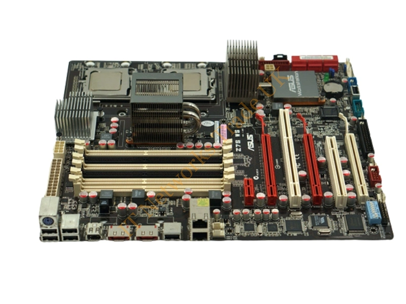 90-MSVC40-G0UAY00Z ASUS Intel 5400 24GB DDR2 1600MHz FSB Dual Socket LGA771 ATX- Motherboard