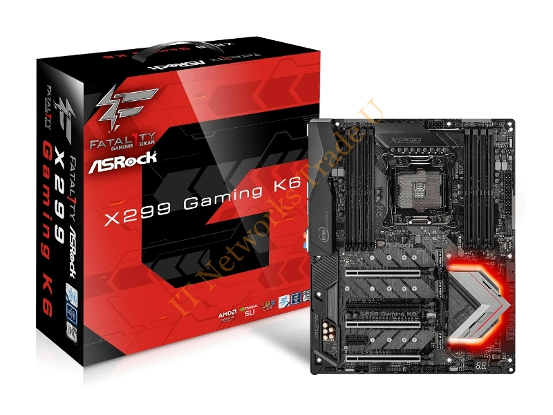Asrock Fatal1ty X299 Gaming K6 IntelX299 LGA 2066 ATX