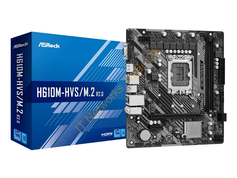 90-MXBJJ0-A0UAYZ - ASROCK H610M-HVS/M.2 R2.0 (1700) (D)
