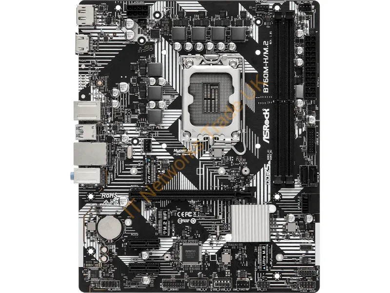 90-MXBMJ0-A0UAYZ - ASROCK B760M-HDV/ M.2 (1700) (D)