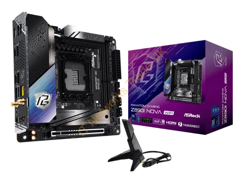 90-MXBPN0-A0UAYZ - ASROCK Z890I NOVA WIFI (1851) (D)