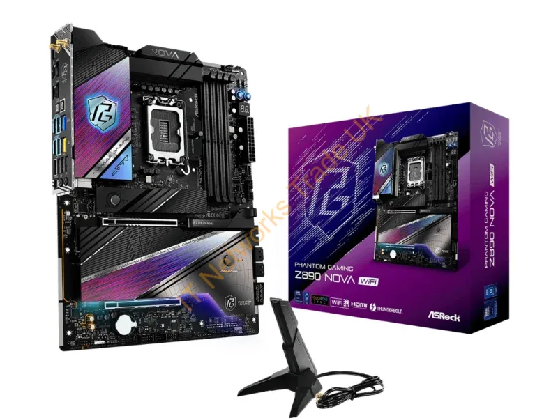90-MXBPS0-A0UAYZ - ASRock Phantom Gaming Z890 NOVA WIFI - motherboard - ATX - L
