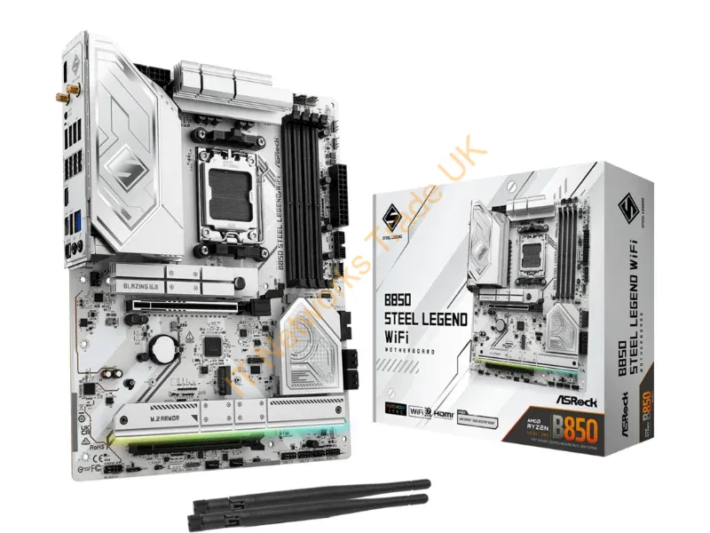 90-MXBQS0-A0UAYZ - ASRock AM5 B850 Steel Legend Wifi