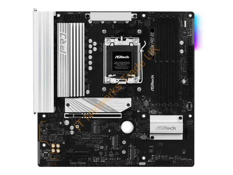 90-MXBR60-A0UAYZ - ASRock B850M PRO RS - motherboard - micro ATX - Socket AM5 -