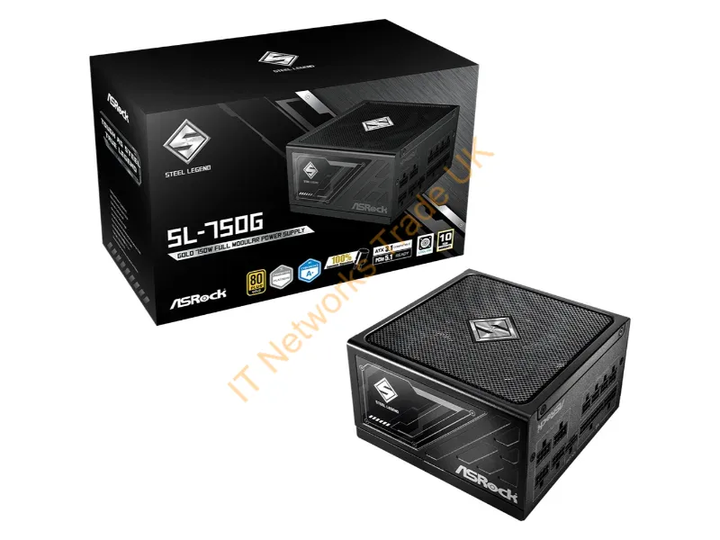 90-UXS100-GFEAAA - Asrock SL-1000G Steel Legend power supply unit 1000 W 20+4 pin ATX ATX Black