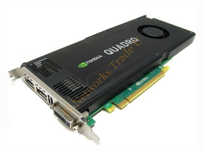 900-52030-0000-000 nVidia Quadro K4000 3GB GDDR5 PCI Express 2.0 x16 Video Graphics Card