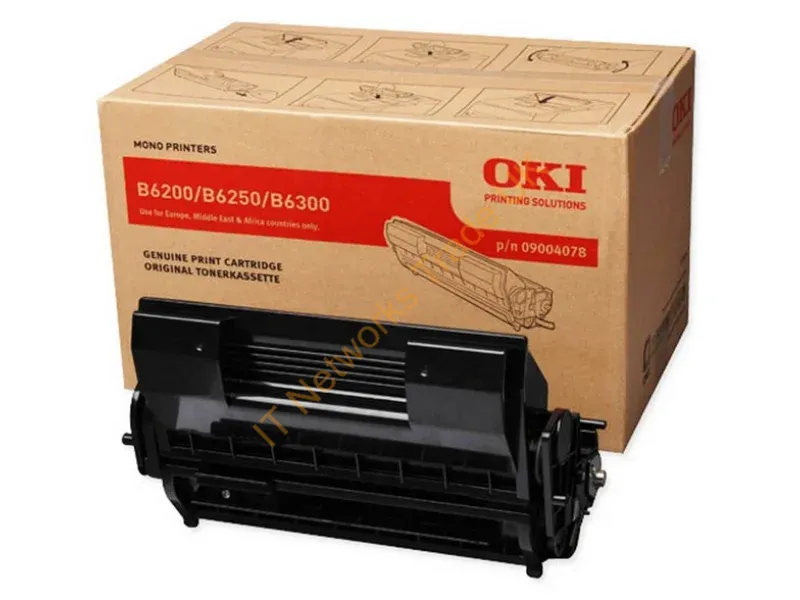 OKI 09004078 Toner black, 10K pages @ 5% coverage Accessory