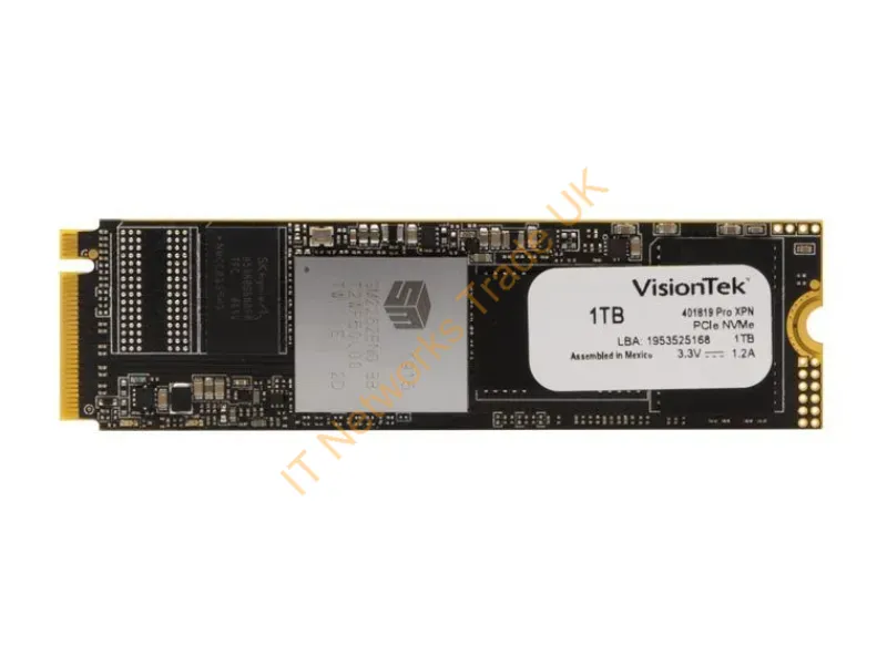 901307 - Visiontek Pro Xpn 1 Tb M.2 Pci Express 3.0 Nvme 3D Nand