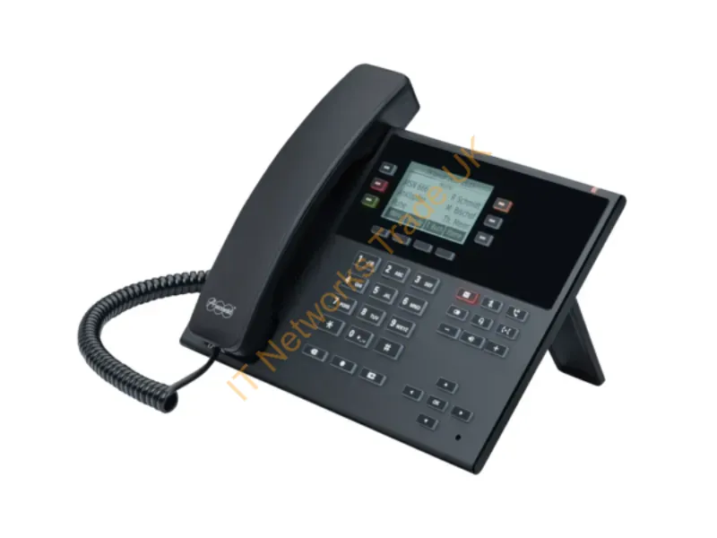 90277 - Auerswald COMfortel D-110 IP phone Black 3 lines LCD