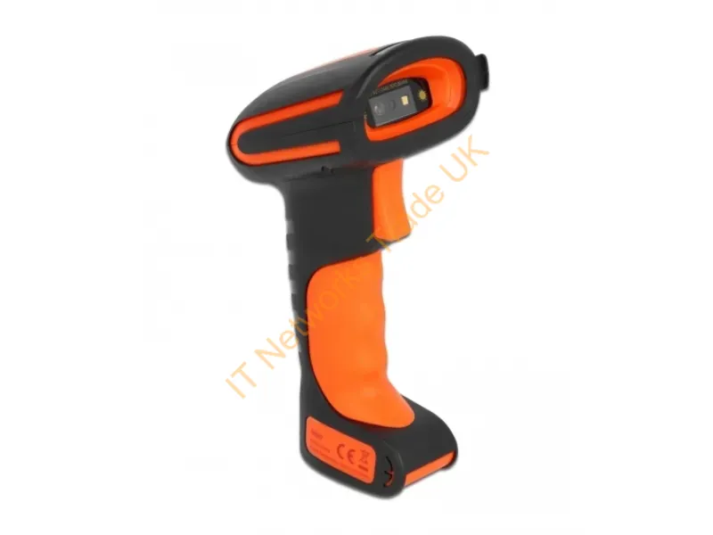 90507 - DeLOCK Industrial Barcode Scanner 1D and 2D for 2.4 GHz, Bluetooth or USB