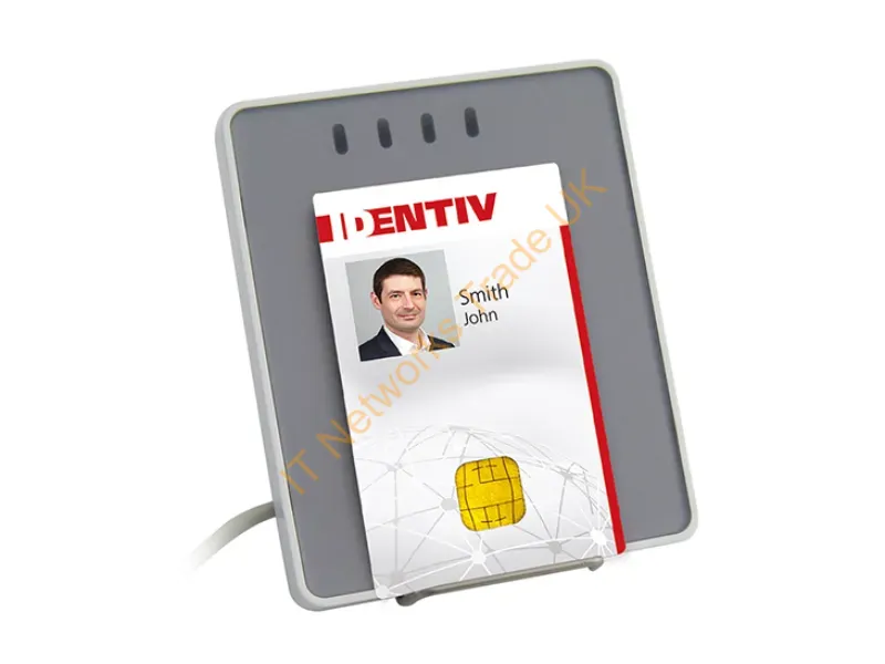 905504-1 - Identive Utrust 4701 F Smart Card Reader Indoor Usb 2.0 Gray
