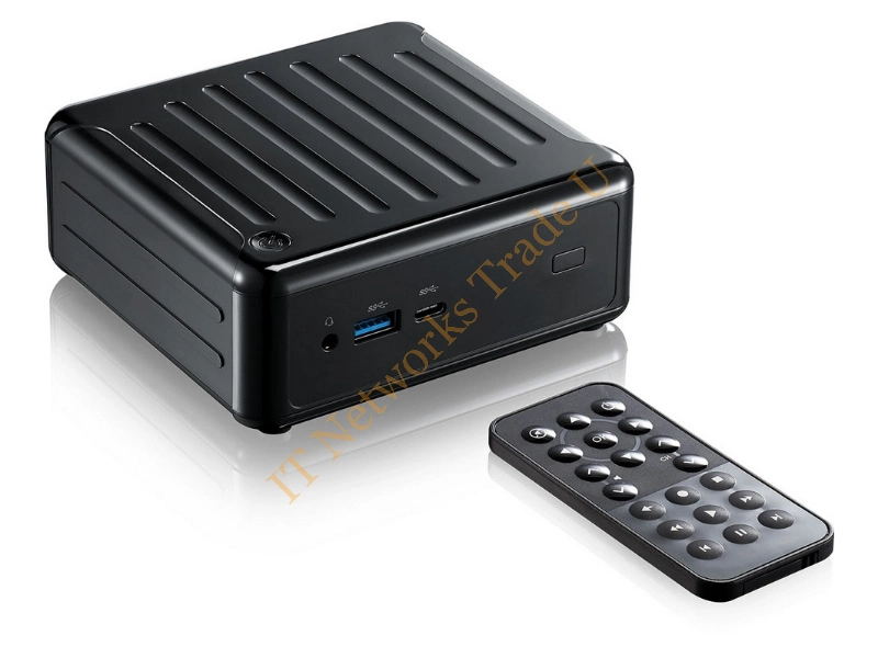 Asrock Beebox S 7100U/B/BB BGA 1356 2.40GHz i3-7100U 0.6L sized PC Black Desktop Barebone