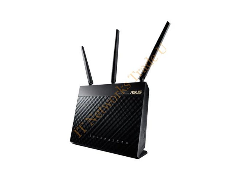 90IG00C0-BM3000 - ASUS RT-AC68U Dual-band (2.4 GHz / 5 GHz) Gigabit Ethernet Black network wireless router