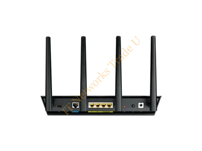 90IG00W0-BM3G20 - ASUS RT-AC87U Dual-band (2.4 GHz / 5 GHz) Gigabit Ethernet Black network wireless router