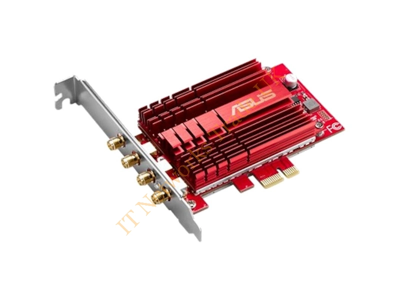 90IG02H0-BM0000 Asus PCe-ac88 1000Mbps Ieee 802.11ac WiFi PCI-E Network Adapter