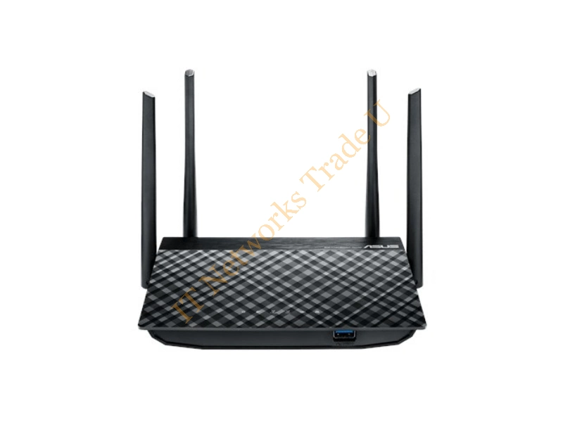 90IG02N0-BM3000 - ASUS RT-AC58U Dual-band (2.4 GHz / 5 GHz) Gigabit Ethernet Black network wireless router