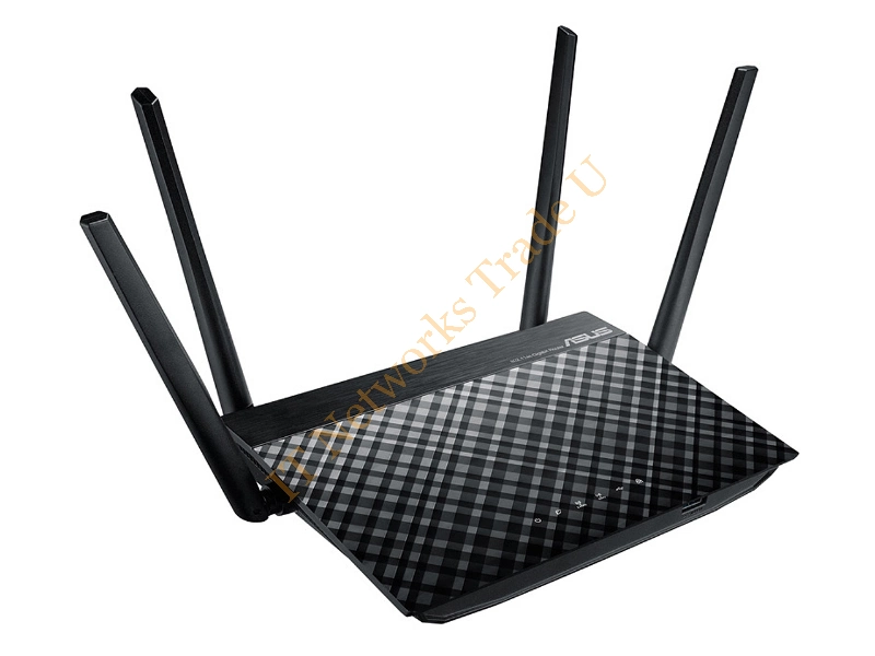 90IG02N0-BU2000 - ASUS RT-AC58U Dual-band (2.4 GHz / 5 GHz) Gigabit Ethernet Black network wireless router