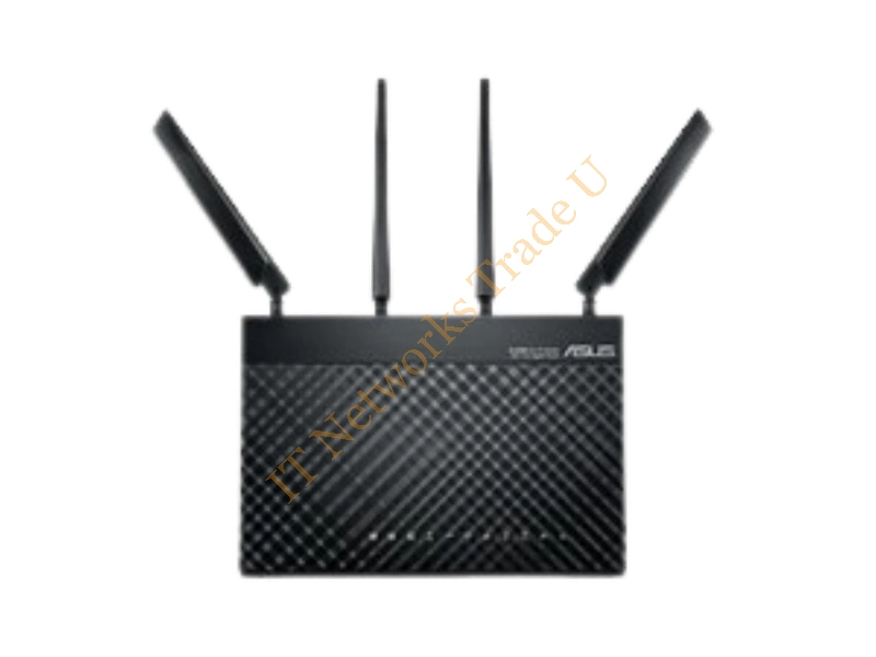 90IG03R1-BM2000 - ASUS 4G-AC68U Dual-band (2.4 GHz / 5 GHz) Gigabit Ethernet 3G 4G Black network wireless router