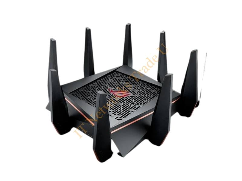 90IG03S1-BM2G00 - ASUS ROG Rapture GT-AC5300 Tri-band (2.4 GHz / 5 GHz / 5 GHz) Gigabit Ethernet Black network wireless router
