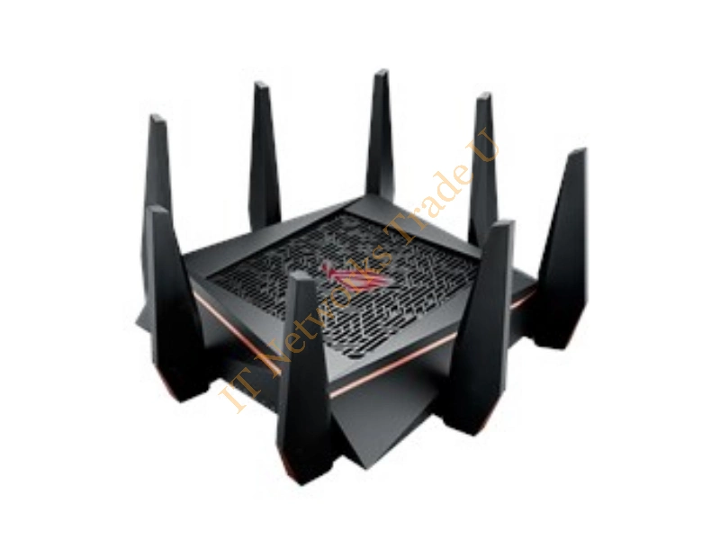 90IG03S1-BU9G00 - ASUS ROG Rapture GT-AC5300 Tri-band (2.4 GHz / 5 GHz / 5 GHz) Gigabit Ethernet Black network wireless router