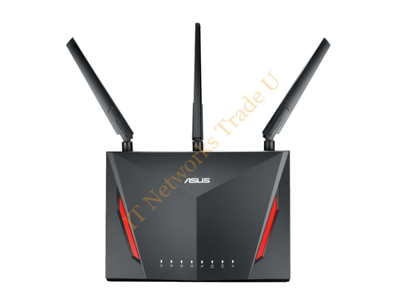 90IG0401-BM3000 - ASUS RT-AC86U Dual-band (2.4 GHz / 5 GHz) Gigabit Ethernet Black network wireless router