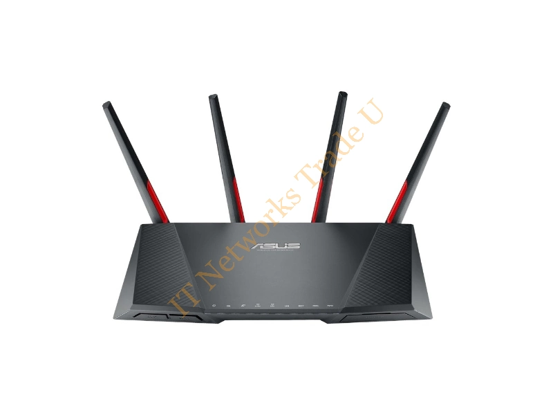 90IG04L0-BM3G10 - ASUS DSL-AC68VG Dual-band (2.4 GHz / 5 GHz) Gigabit Ethernet Black network wireless router