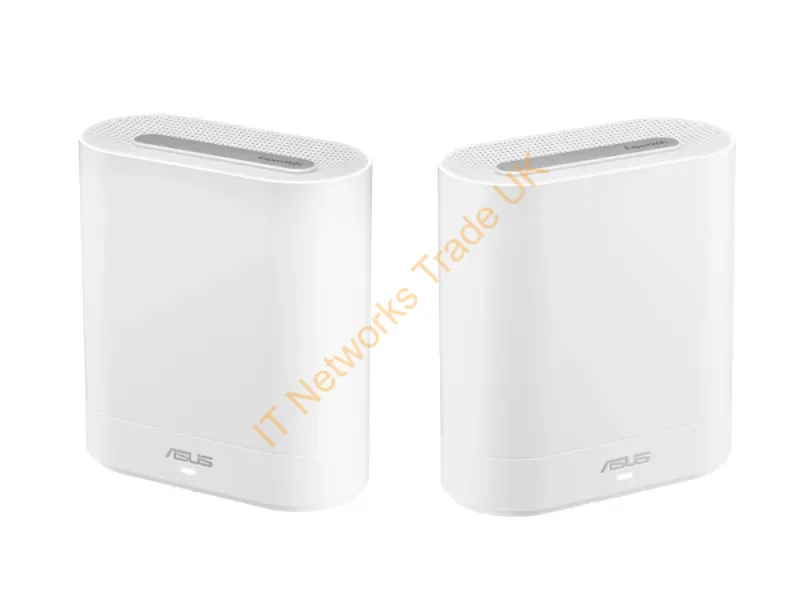 90IG07V0-MO3A40 - ASUS ExpertWiFi EBM68 WiFi 6 Tri-Band 2 Pack Router White -