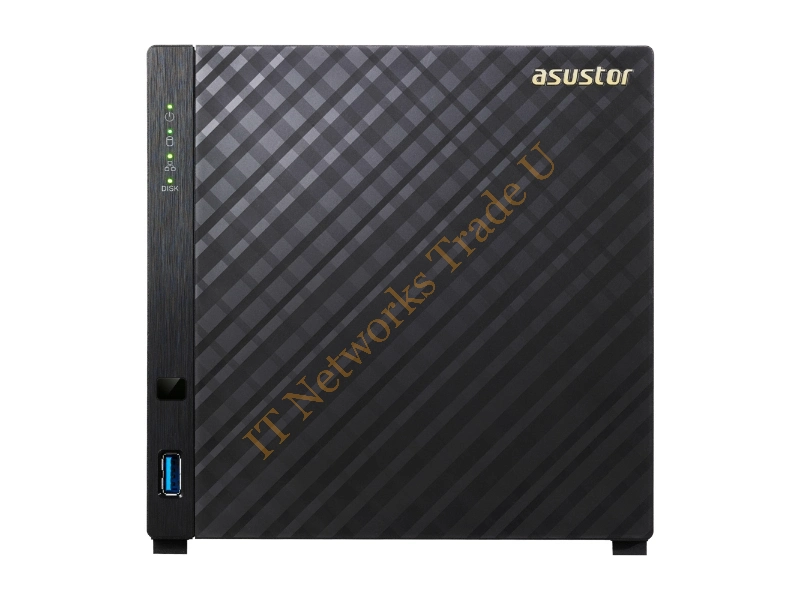 90IX00K1-BW3S10 - ASUS AS1004T Storage server Ethernet LAN Black NAS Servers
