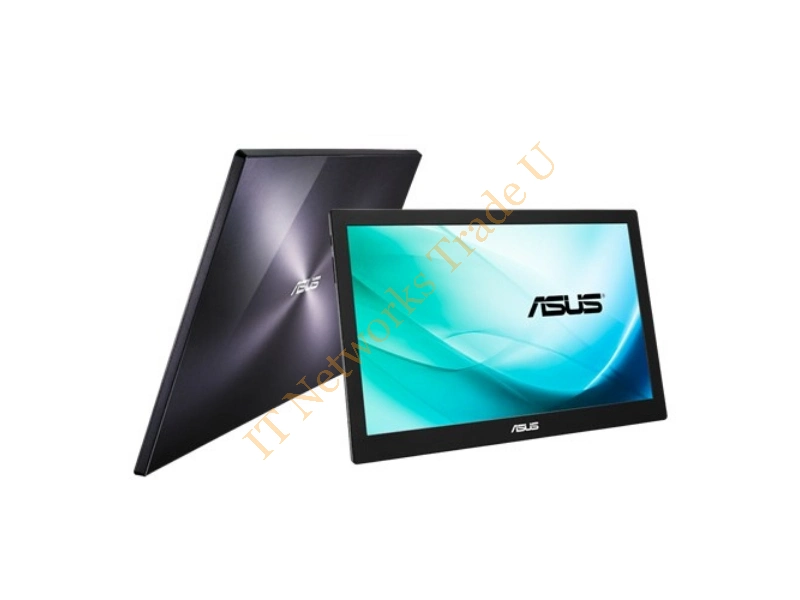 90LM0183-B01170 - ASUS MB169B+ 15.6" Full HD LED Black, Silver computer monitor