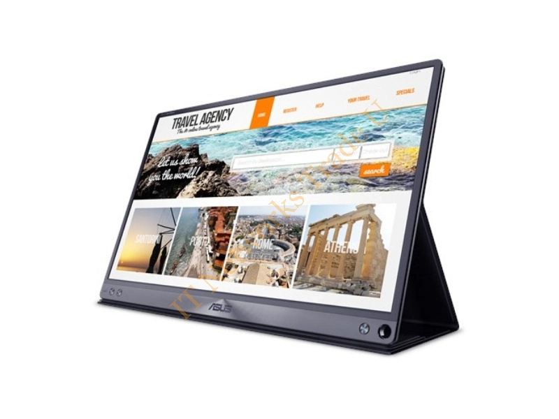 90LM0381-B01170 - ASUS ZenScreen MB16AC 15.6" Full HD LED Gloss Flat Grey computer monitor