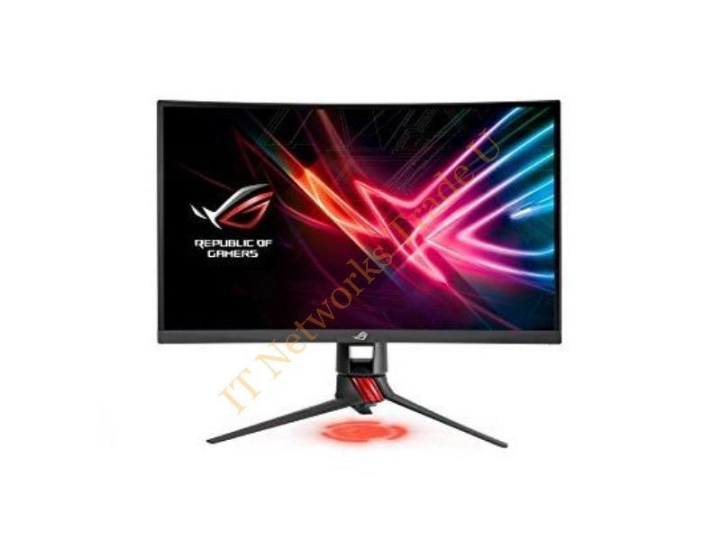 90LM03G0-B01970 - ASUS ROG Strix XG27VQ 27" Full HD LED Curved Black, Red computer monitor