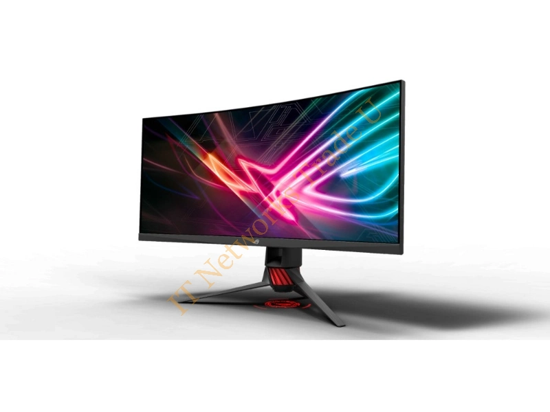 90LM03Q0-B01170 - ASUS ROG Strix XG35VQ 35" Ultra-Wide Quad HD LED Gloss Curved Black, Grey, Red computer monitor