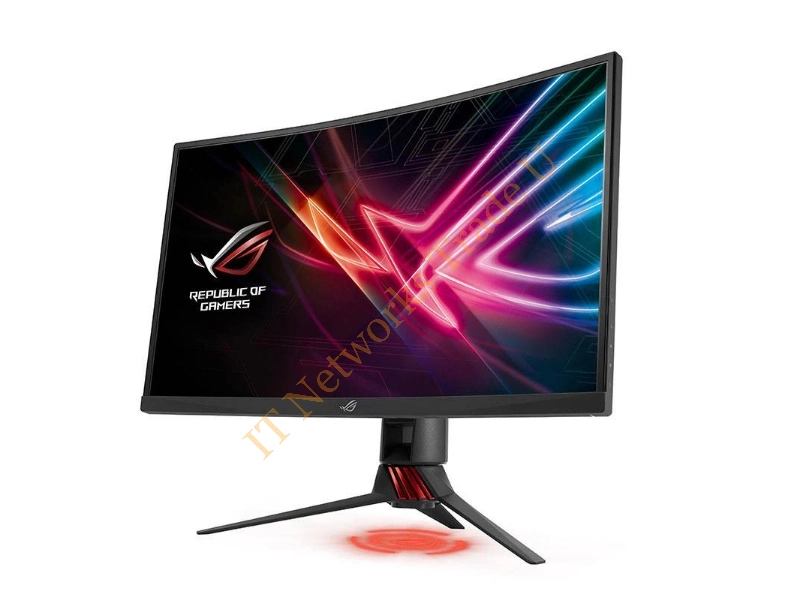 90LM03S0-B01170 - ASUS ROG Strix XG32VQ 31.5" 2K Ultra HD LED Gloss Curved Black, Grey, Red computer monitor