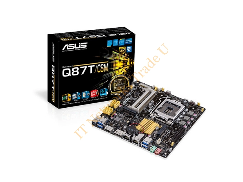 ASUS Q87T/CSM IntelQ87 LGA 1150 (Socket H3) Mini ITX