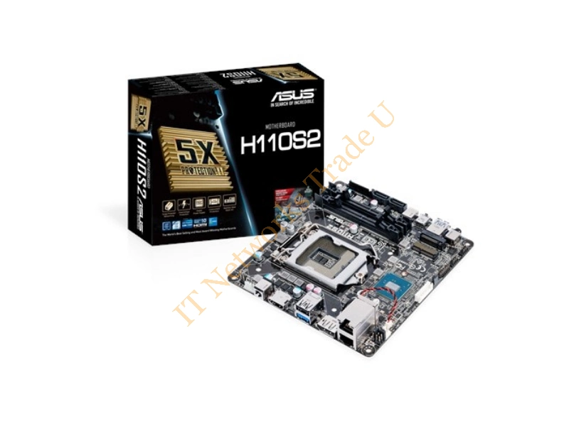 ASUS H110S2/CSM IntelH110 LGA 1151 (Socket H4) Mini-STX