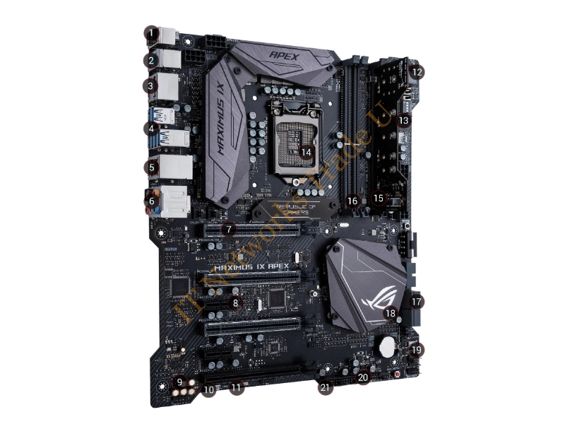 ASUS ROG MAXIMUS IX APEX Intel Z270 ATX