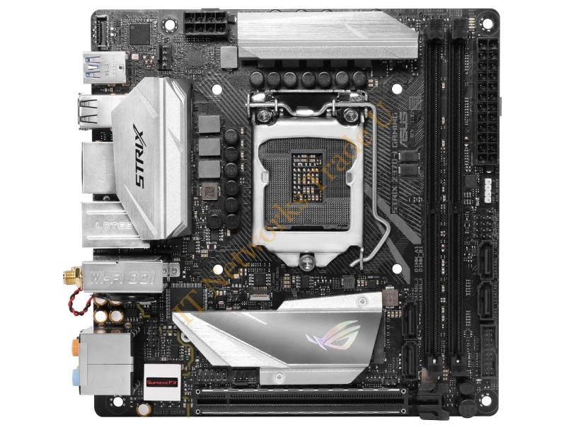 ASUS ROG STRIX Z370-I GAMING Intel Z370 LGA 1151 (Socket H4) Mini ITX