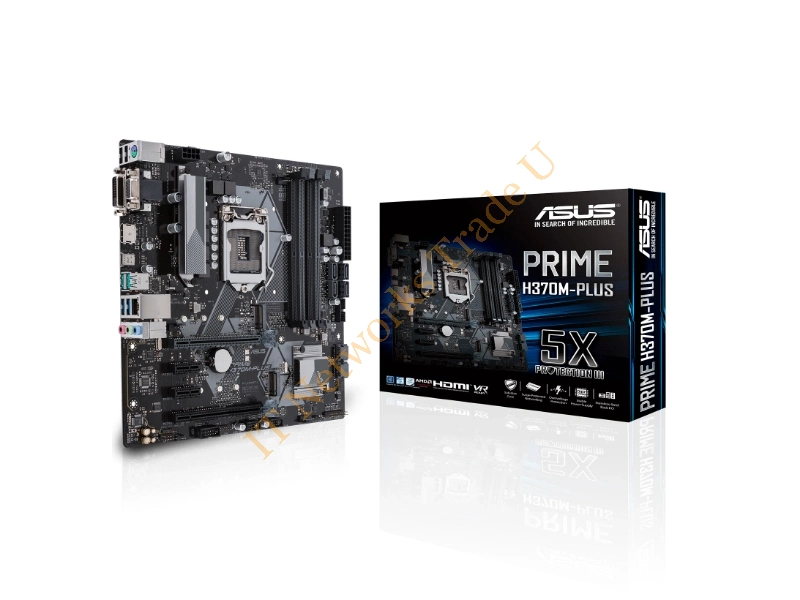ASUS PRIME H370M-PLUS Intel H370 LGA 1151 (Socket H4) Micro ATX