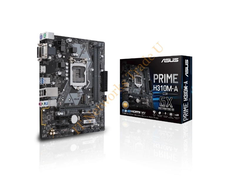 ASUS PRIME H310M-A Intel H310 LGA 1151 (Socket H4) Micro ATX