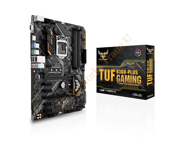 ASUS TUF B360-PLUS GAMING IntelB360 LGA 1151 (Socket H4) ATX
