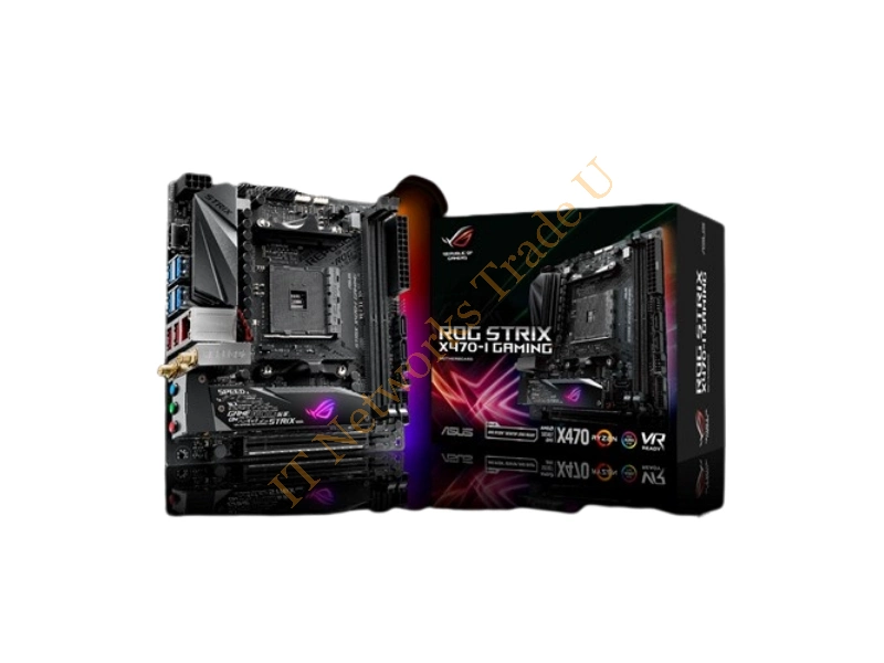 ASUS ROG STRIX X470-I GAMING AMD X470 Socket AM4 Mini ITX